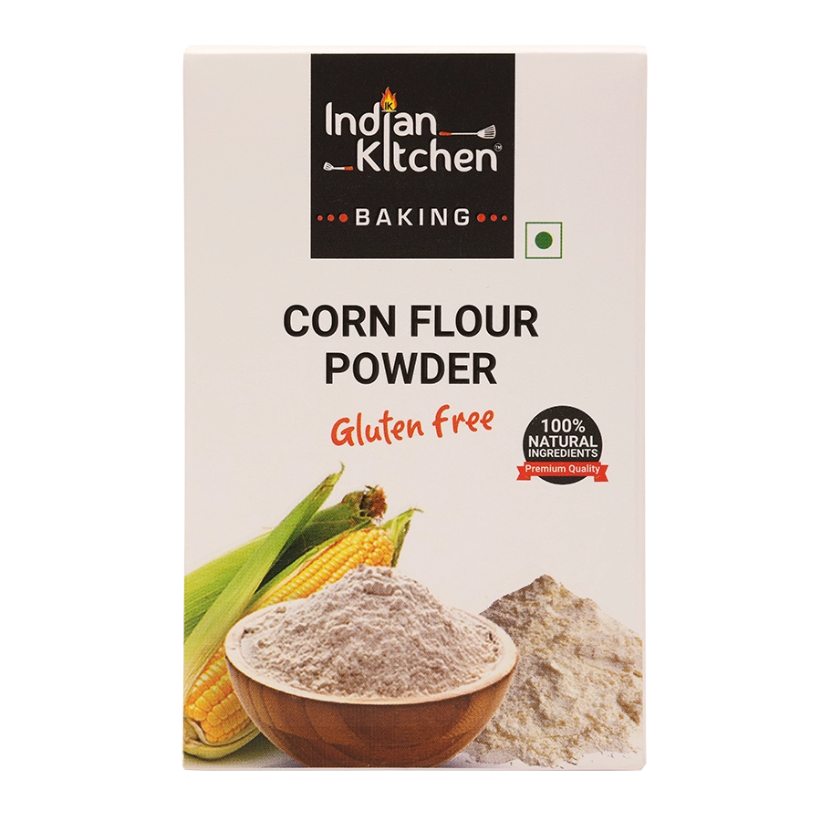 Indian Kitchen Corn Flour Powder 100g (Pack of 10) Indian Kitchen Corn Flour Powder 100g (Pack of 10) - Indian Kitchen